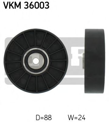 VKM 36003 SKF Обвідний ролик поліклинового ременя