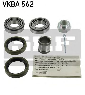 VKBA 562 SKF Підшипник ступиці колеса для Fiat 126