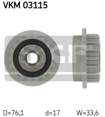 VKM 03115 SKF Муфта генератора