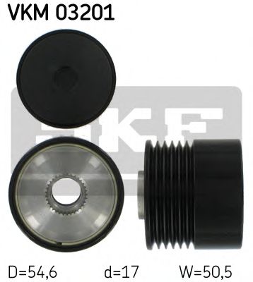 VKM 03201 SKF Муфта генератора