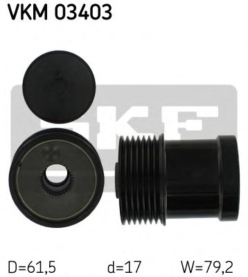 VKM 03403 SKF Муфта генератора для Ford Transit