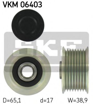 VKM 06403 SKF Муфта генератора