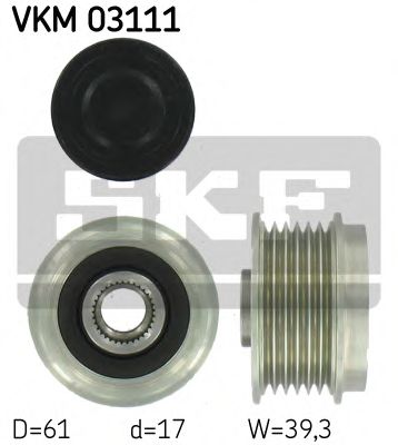 VKM 03111 SKF Муфта генератора