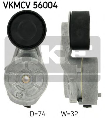 VKMCV 56004 SKF Натяжной ролик поликлинового ремня