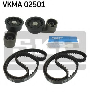 VKMA 02501 SKF Комплект ременя ГРМ