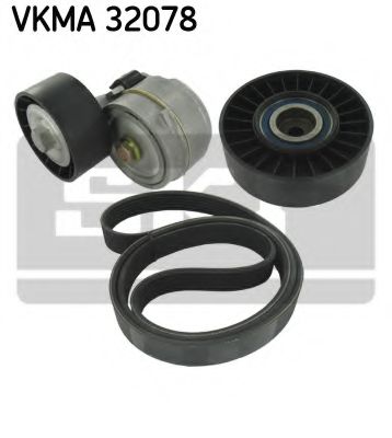 VKMA 32078 SKF Комплект поліклинового ременя