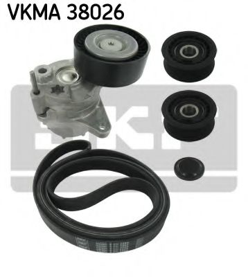 VKMA 38026 SKF Комплект поліклинового ременя