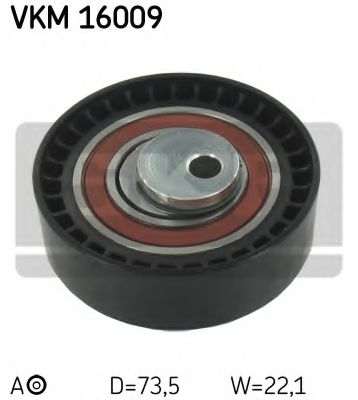 VKM 16009 SKF Натяжний ролик ременя ГРМ