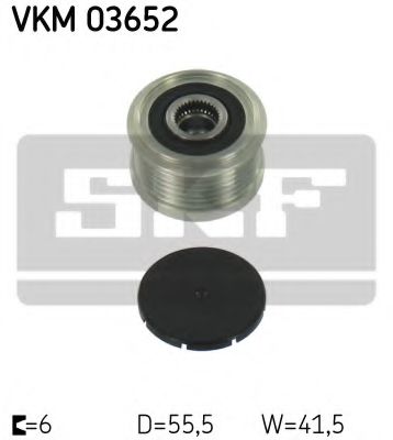 VKM 03652 SKF Муфта генератора