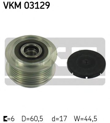 VKM 03129 SKF Муфта генератора