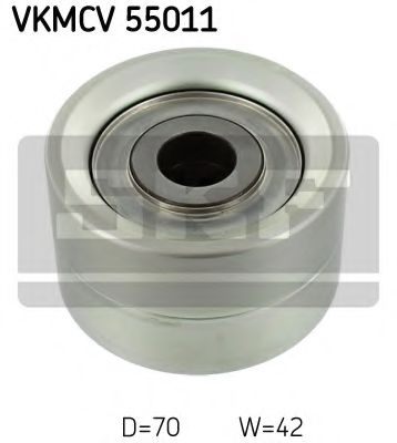 VKMCV 55011 SKF Обвідний ролик поліклинового ременя