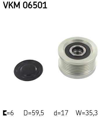 vkm06501 SKF Муфта генератора