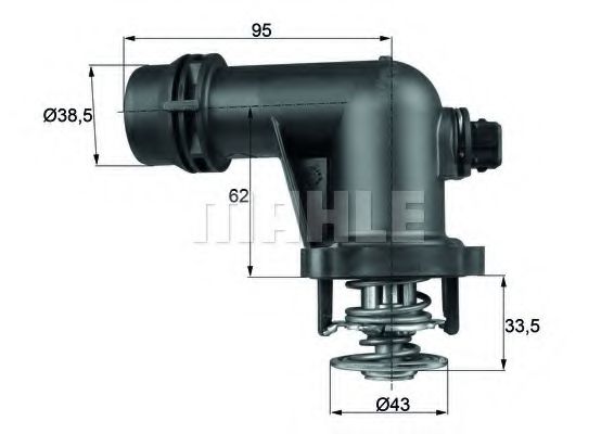 TM 15 105 Behr Hella Термостат