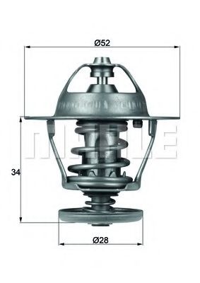 TX 68 88D Behr Hella Термостат