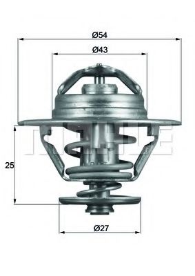 TX 93 79D Behr Hella Термостат