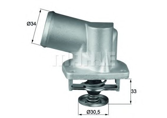 TI 132 92D Behr Hella Термостат