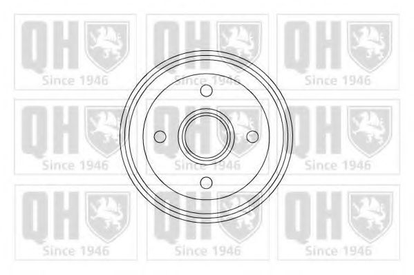 BDR138 Quinton Hazell Тормозной барабан
