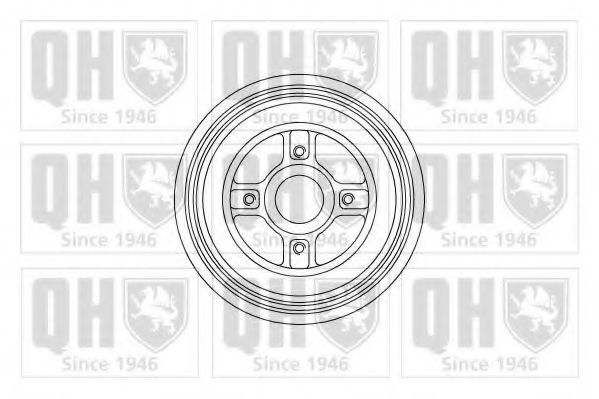 BDR440 Quinton Hazell Гальмівний барабан