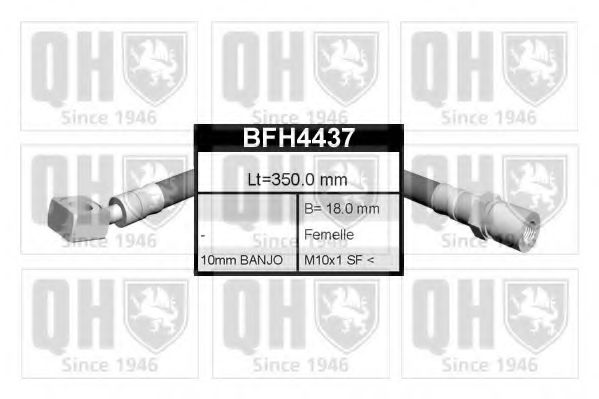 BFH4437 Quinton Hazell Гальмівний шланг