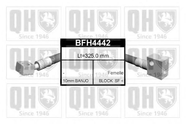 BFH4442 Quinton Hazell Гальмівний шланг