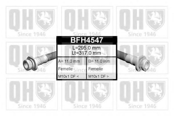 BFH4547 Quinton Hazell Тормозной шланг