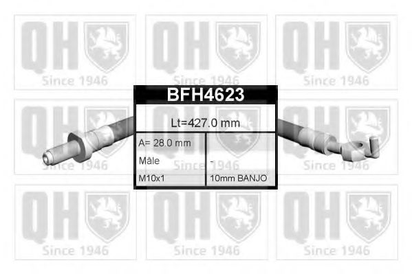 BFH4623 Quinton Hazell Гальмівний шланг