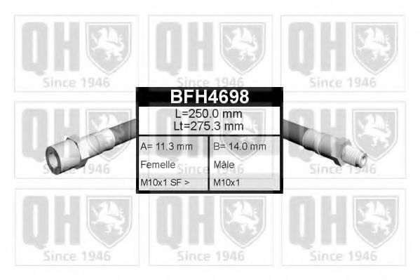 BFH4698 Quinton Hazell Гальмівний шланг