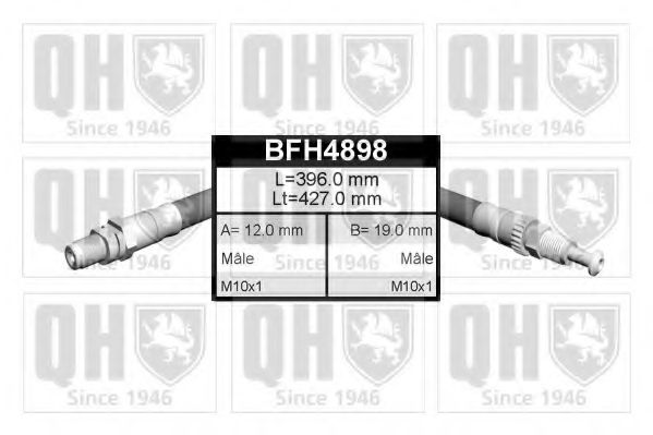 BFH4898 Quinton Hazell Гальмівний шланг
