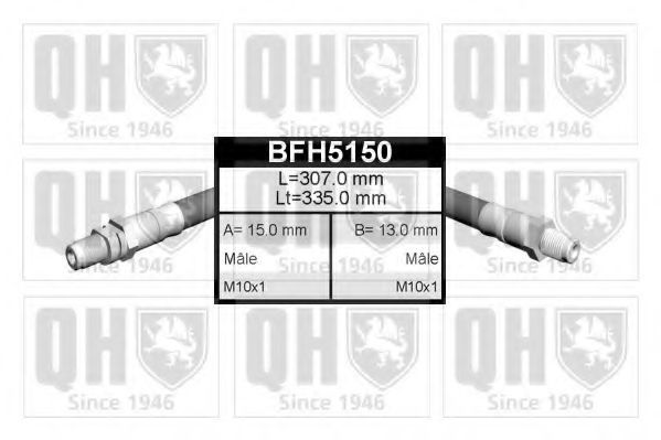 BFH5150 Quinton Hazell Гальмівний шланг