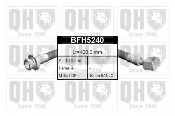 BFH5240 Quinton Hazell Гальмівний шланг