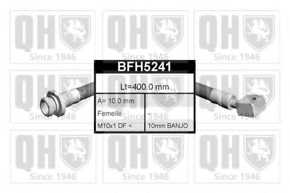 BFH5241 Quinton Hazell Гальмівний шланг для Toyota Avensis