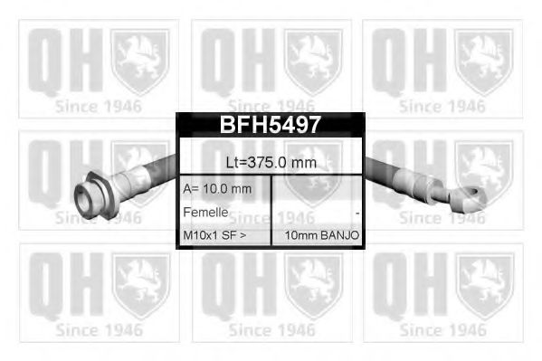 BFH5497 Quinton Hazell Гальмівний шланг для Hyundai Atos
