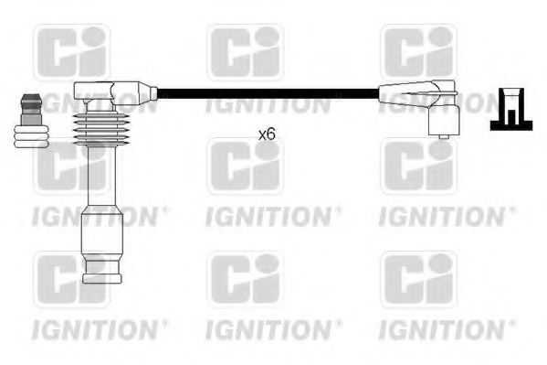 XC1211 Quinton Hazell Комплект проводов зажигания для Opel Omega