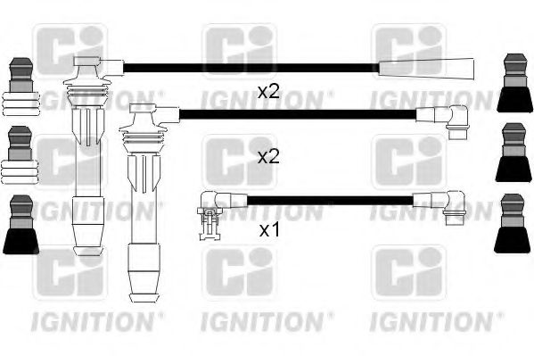 XC306 Quinton Hazell Комплект проводов зажигания