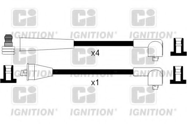 XC502 Quinton Hazell Комплект дротів запалювання