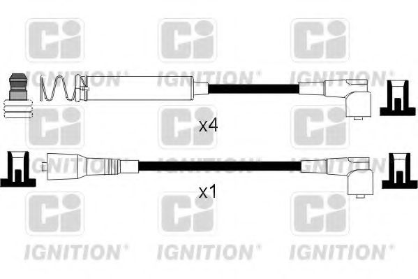 XC995 Quinton Hazell Комплект дротів запалювання