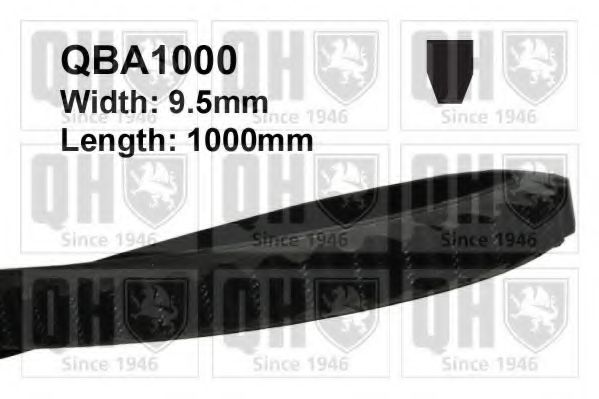 QBA1000 Quinton Hazell Клиновой ремень
