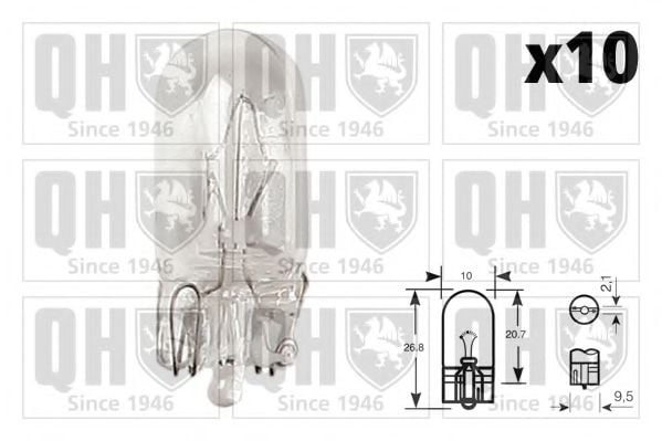 QBL501 Quinton Hazell Лампа ближнего света