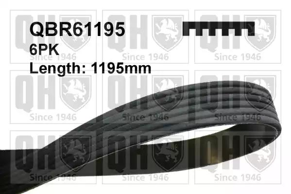 qbr61195 Quinton Hazell Поликлиновой ремень