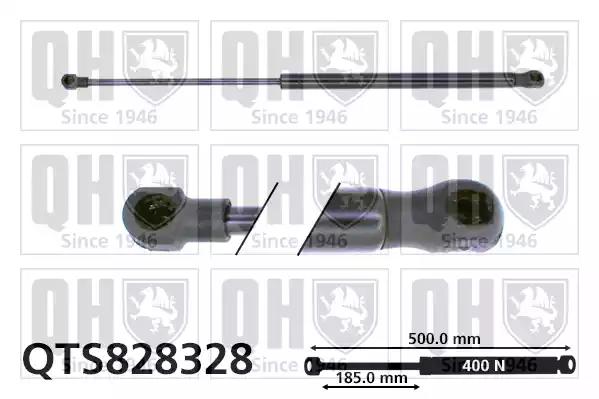 QTS828328 Quinton Hazell Газовый упор багажника для Peugeot 607
