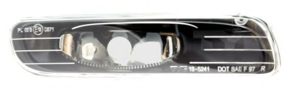 19-5242-05-9 TYC Передня протитуманна фара для BMW 3 Series