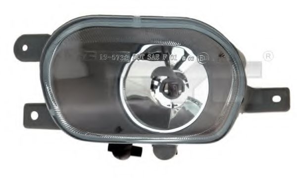 19-5738-05-9 TYC Передня протитуманна фара для Volvo XC90