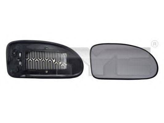 310-0032-1 TYC Скло зовнішнього дзеркала для Ford Focus