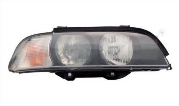 20-0380-15-2 TYC Основна фара для BMW 5 Series