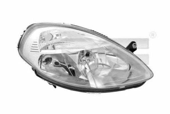 20-0507-05-2 TYC Основна фара для Lancia Ypsilon