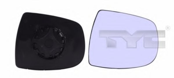 325-0075-1 TYC Скло зовнішнього дзеркала