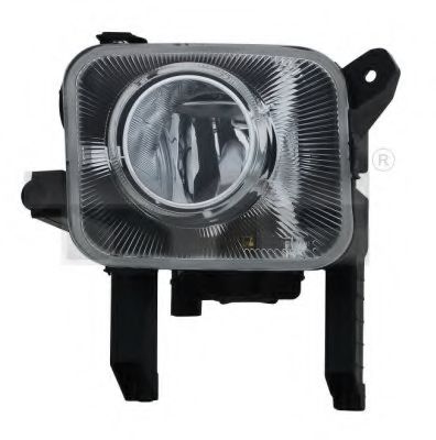 19-0780-05-2 TYC Передняя противотуманная фара для Opel Meriva