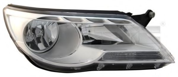 20-11765-05-2 TYC Основная фара для Volkswagen Tiguan