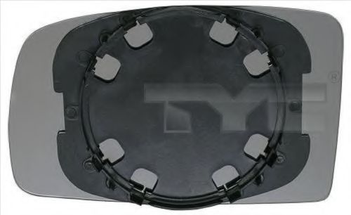 309-0041-1 TYC Скло зовнішнього дзеркала для Fiat Panda