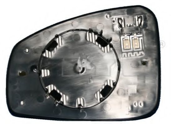 328-0141-1 TYC Стекло наружного зеркала для Renault Laguna